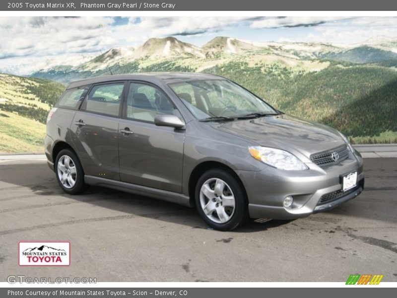Phantom Gray Pearl / Stone Gray 2005 Toyota Matrix XR