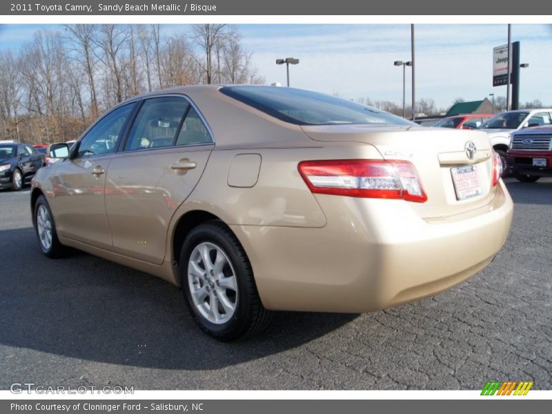 Sandy Beach Metallic / Bisque 2011 Toyota Camry
