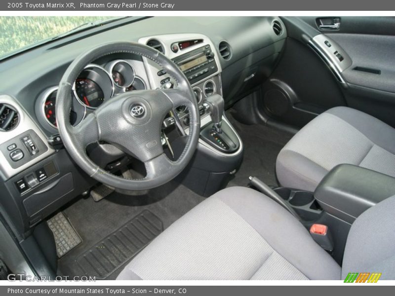 Phantom Gray Pearl / Stone Gray 2005 Toyota Matrix XR