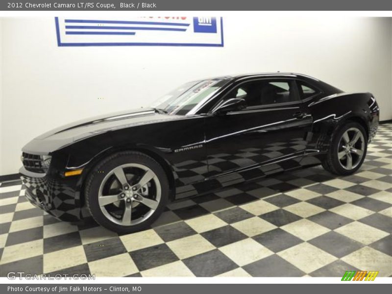Black / Black 2012 Chevrolet Camaro LT/RS Coupe