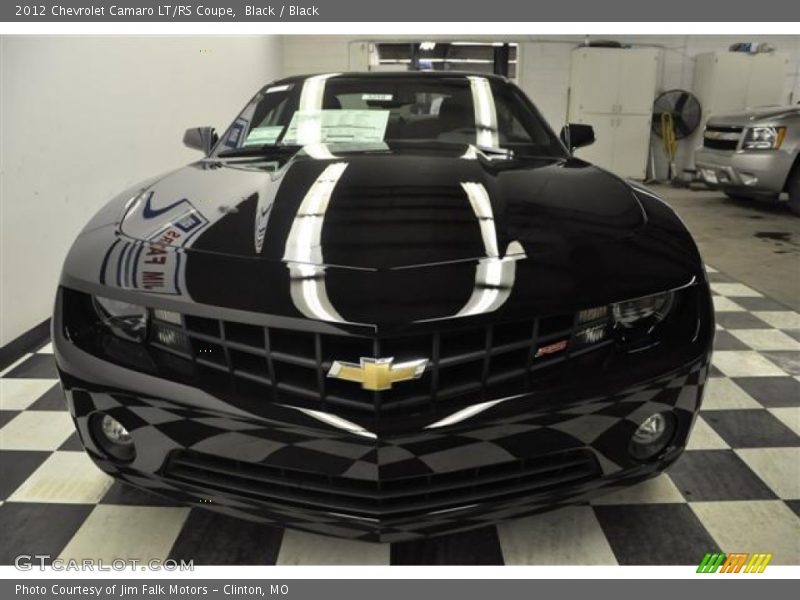 Black / Black 2012 Chevrolet Camaro LT/RS Coupe