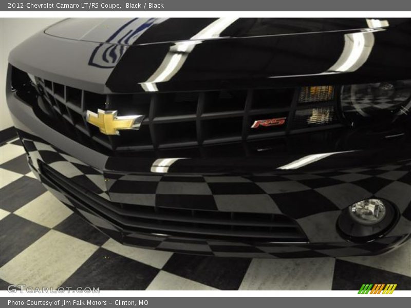 Black / Black 2012 Chevrolet Camaro LT/RS Coupe