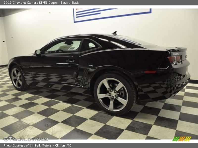 Black / Black 2012 Chevrolet Camaro LT/RS Coupe
