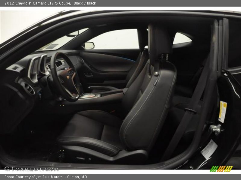 Black / Black 2012 Chevrolet Camaro LT/RS Coupe