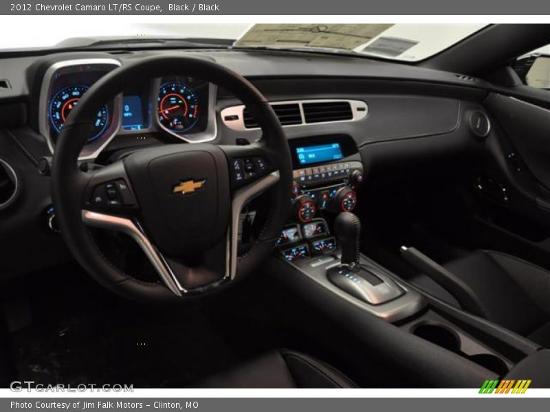 Black / Black 2012 Chevrolet Camaro LT/RS Coupe