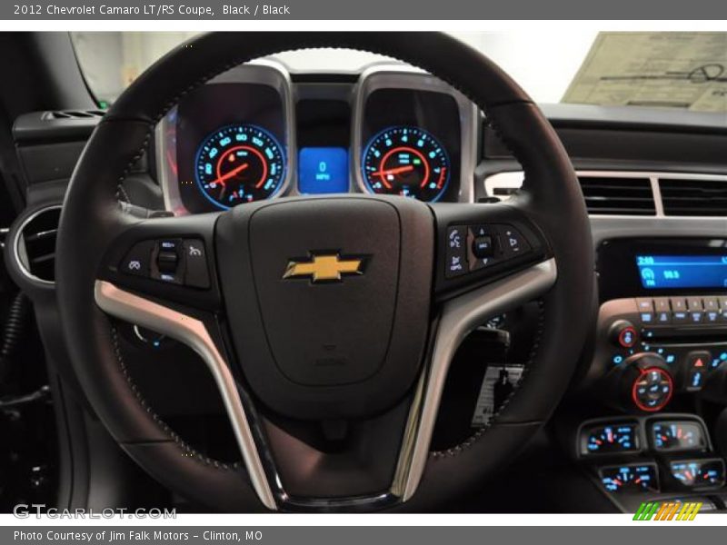 Black / Black 2012 Chevrolet Camaro LT/RS Coupe