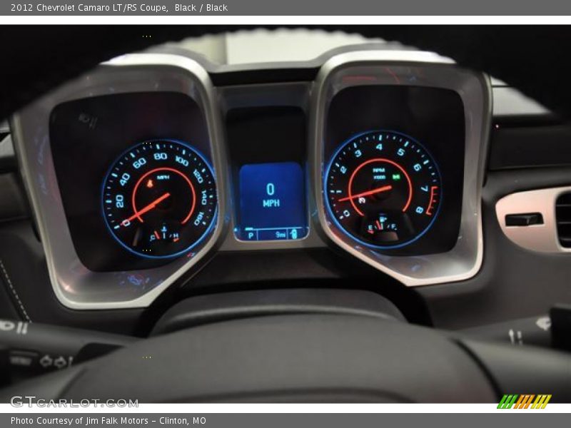 Black / Black 2012 Chevrolet Camaro LT/RS Coupe