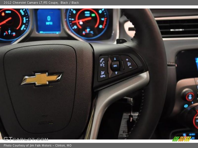 Black / Black 2012 Chevrolet Camaro LT/RS Coupe
