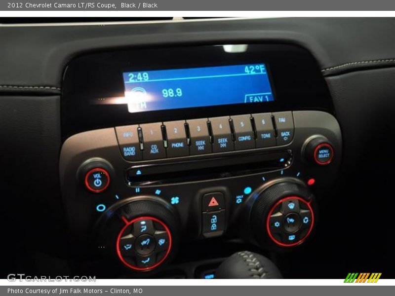 Black / Black 2012 Chevrolet Camaro LT/RS Coupe