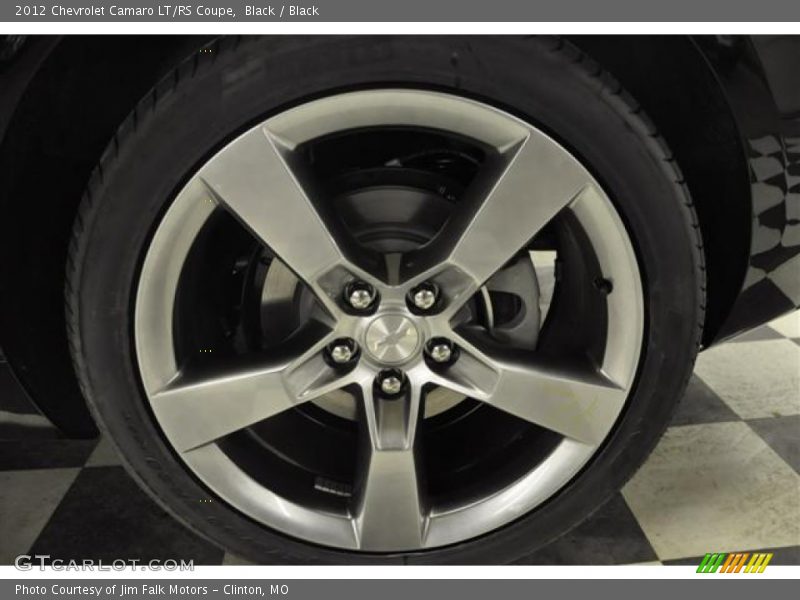 Black / Black 2012 Chevrolet Camaro LT/RS Coupe