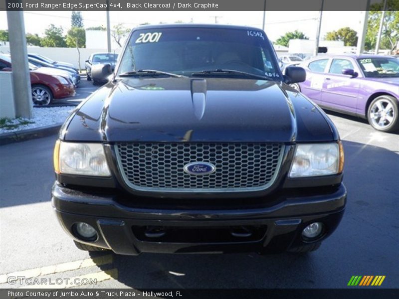 Black Clearcoat / Dark Graphite 2001 Ford Ranger Edge SuperCab 4x4