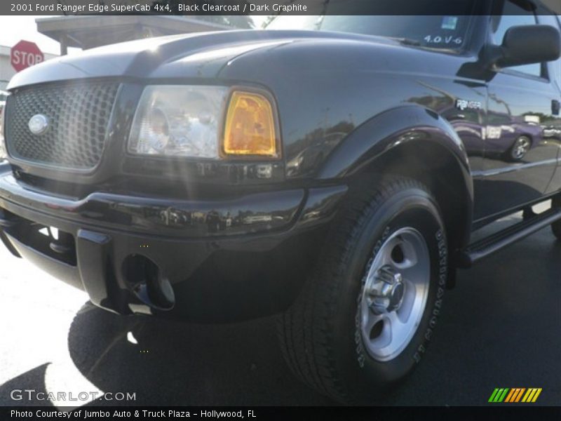 Black Clearcoat / Dark Graphite 2001 Ford Ranger Edge SuperCab 4x4