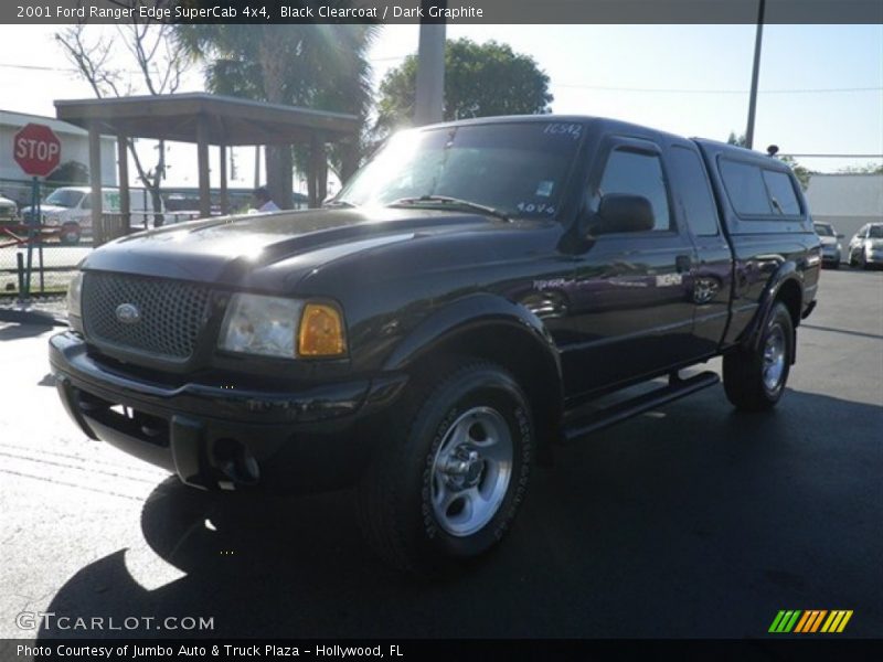 Black Clearcoat / Dark Graphite 2001 Ford Ranger Edge SuperCab 4x4