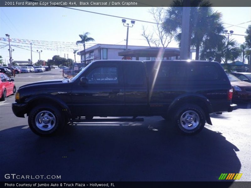 Black Clearcoat / Dark Graphite 2001 Ford Ranger Edge SuperCab 4x4