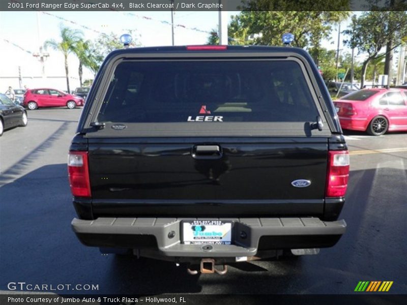 Black Clearcoat / Dark Graphite 2001 Ford Ranger Edge SuperCab 4x4