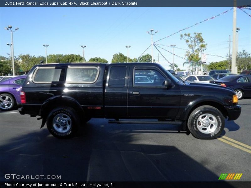 Black Clearcoat / Dark Graphite 2001 Ford Ranger Edge SuperCab 4x4