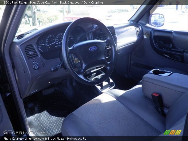 Black Clearcoat / Dark Graphite 2001 Ford Ranger Edge SuperCab 4x4
