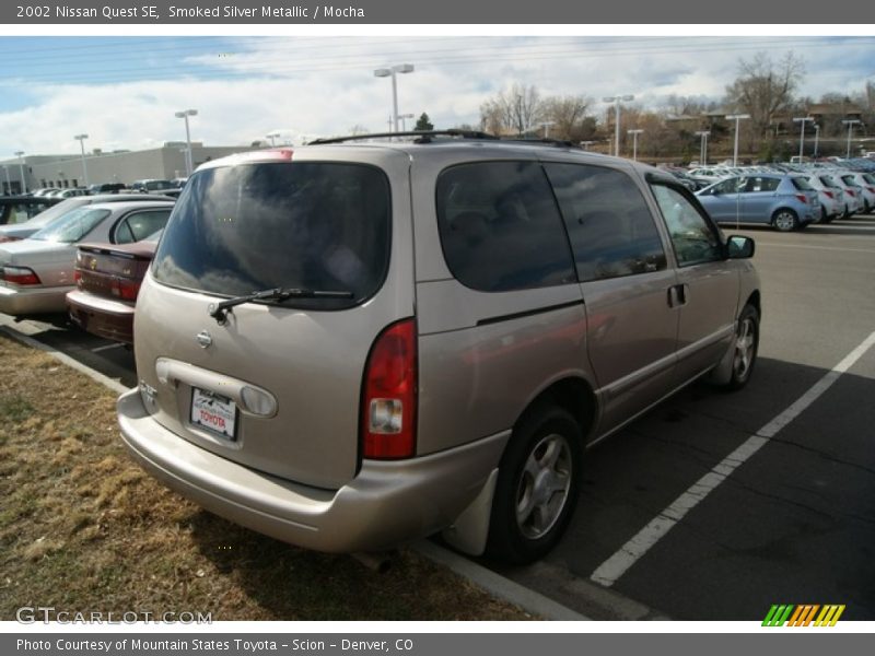 Smoked Silver Metallic / Mocha 2002 Nissan Quest SE