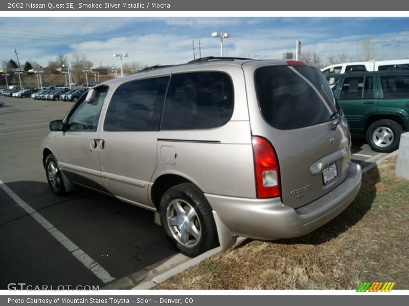 Smoked Silver Metallic / Mocha 2002 Nissan Quest SE