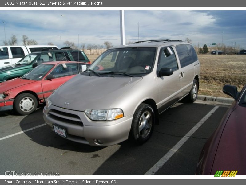 Smoked Silver Metallic / Mocha 2002 Nissan Quest SE