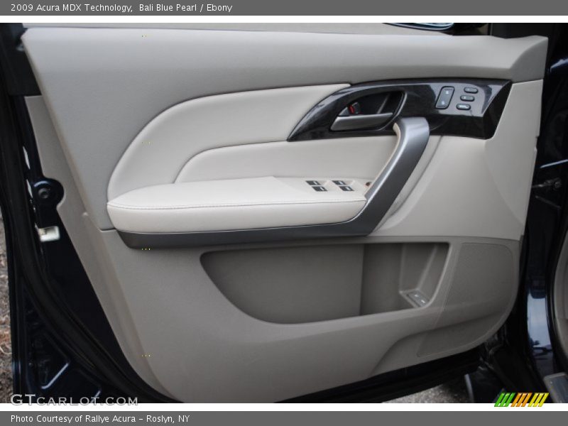 Bali Blue Pearl / Ebony 2009 Acura MDX Technology