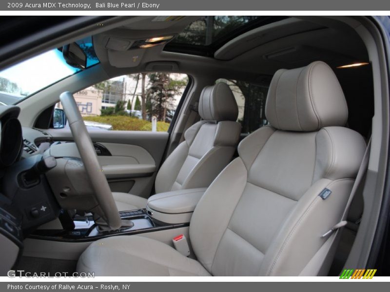 Bali Blue Pearl / Ebony 2009 Acura MDX Technology