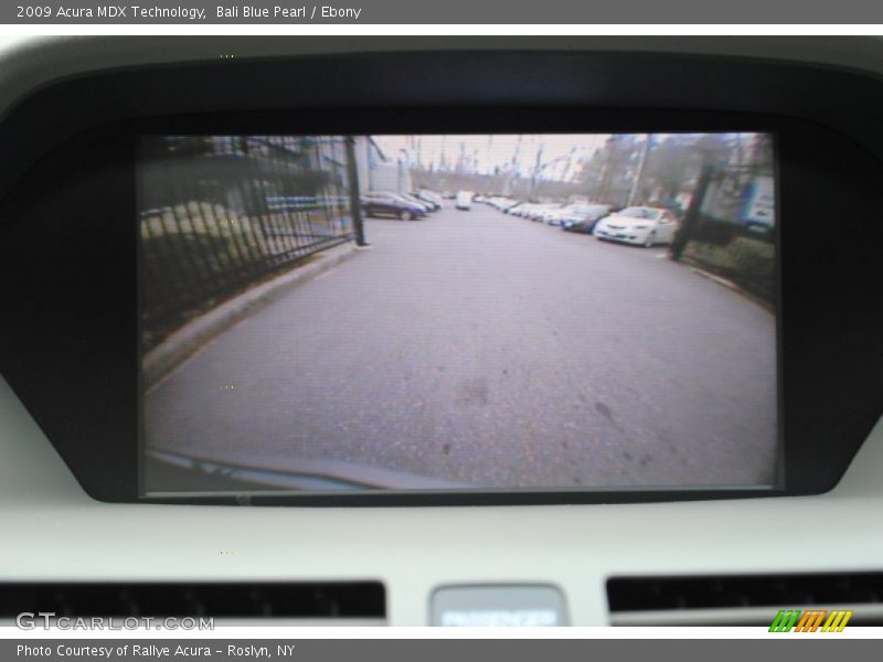Bali Blue Pearl / Ebony 2009 Acura MDX Technology