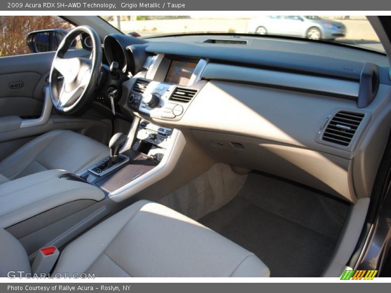 Grigio Metallic / Taupe 2009 Acura RDX SH-AWD Technology