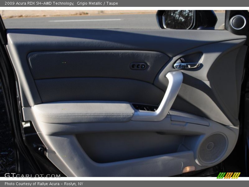 Grigio Metallic / Taupe 2009 Acura RDX SH-AWD Technology