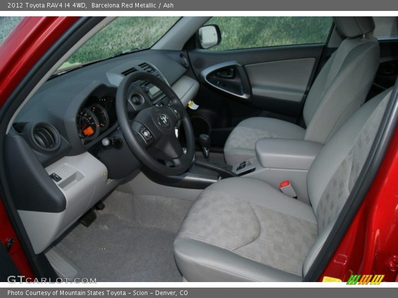 Barcelona Red Metallic / Ash 2012 Toyota RAV4 I4 4WD