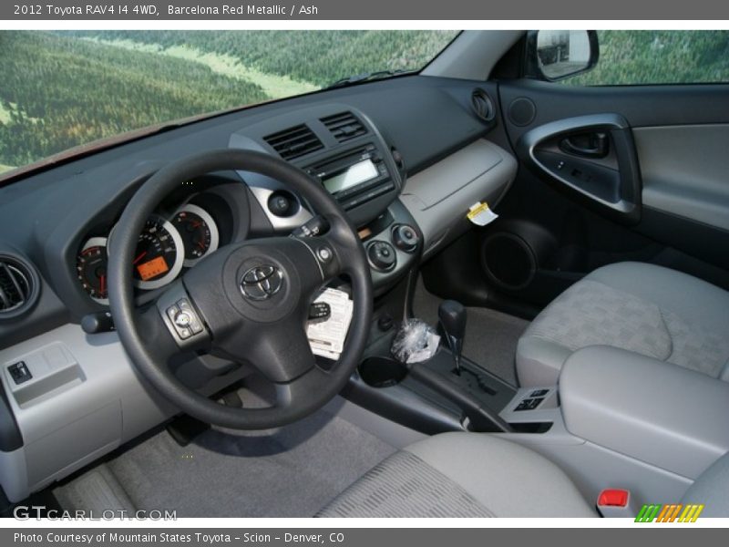 Barcelona Red Metallic / Ash 2012 Toyota RAV4 I4 4WD