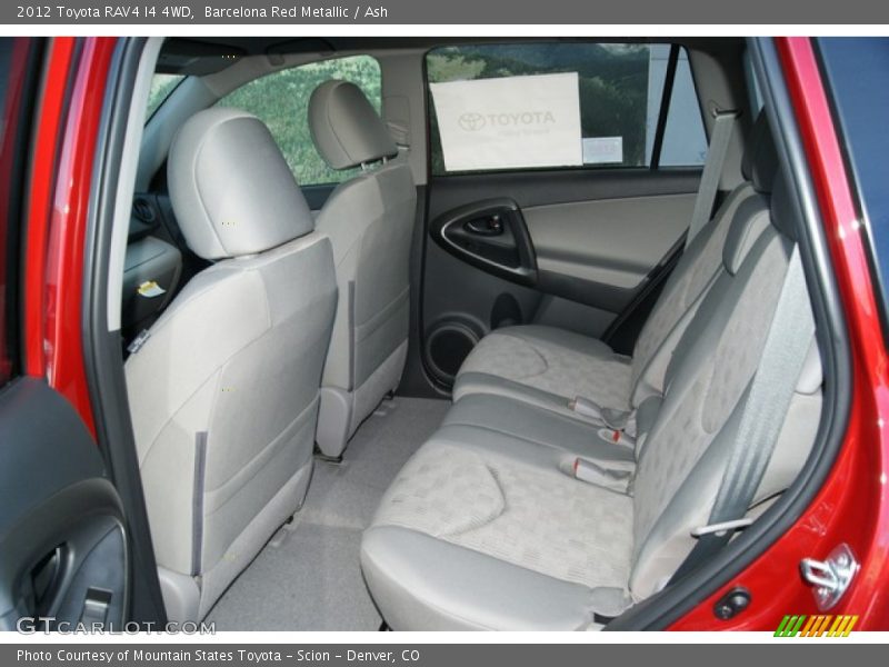 Barcelona Red Metallic / Ash 2012 Toyota RAV4 I4 4WD