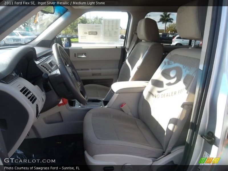 Ingot Silver Metallic / Medium Light Stone 2011 Ford Flex SE
