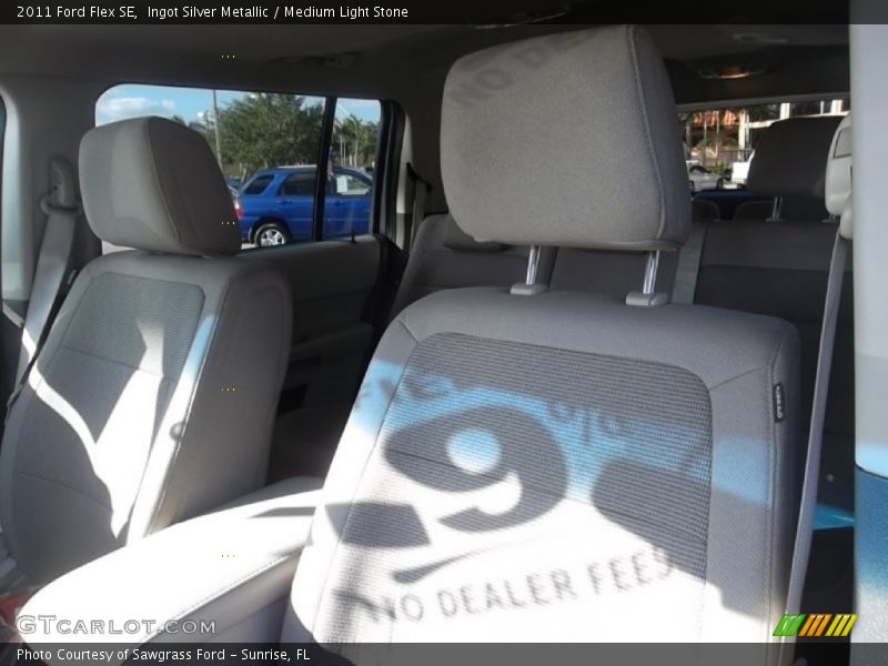 Ingot Silver Metallic / Medium Light Stone 2011 Ford Flex SE