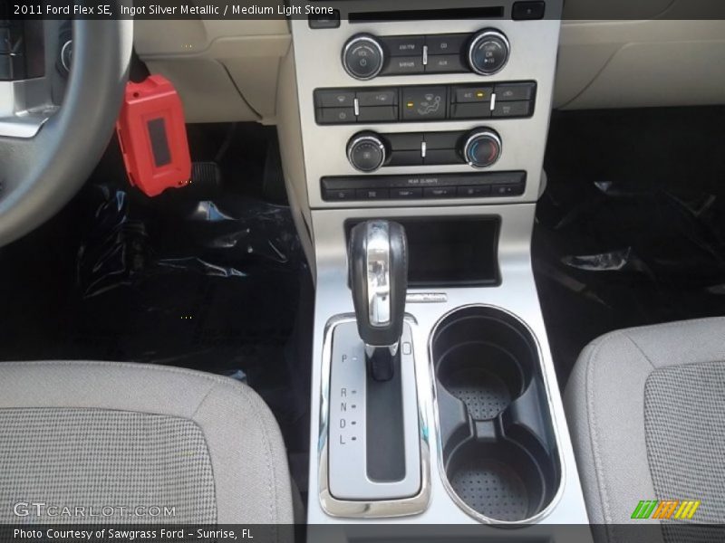 Ingot Silver Metallic / Medium Light Stone 2011 Ford Flex SE