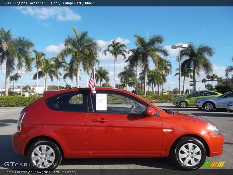  2010 Accent GS 3 Door Tango Red