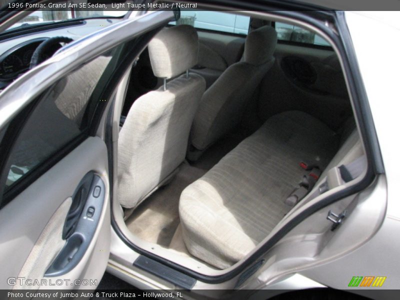 Light Taupe Metallic / Neutral 1996 Pontiac Grand Am SE Sedan