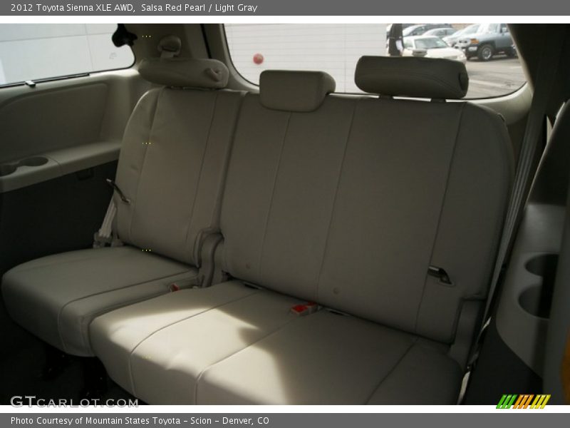 Salsa Red Pearl / Light Gray 2012 Toyota Sienna XLE AWD