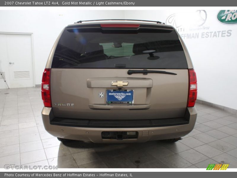 Gold Mist Metallic / Light Cashmere/Ebony 2007 Chevrolet Tahoe LTZ 4x4