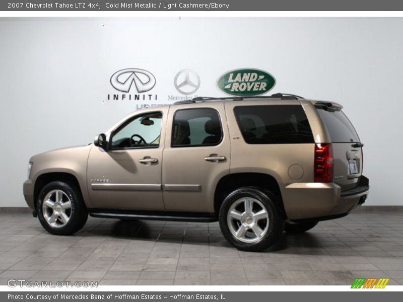 Gold Mist Metallic / Light Cashmere/Ebony 2007 Chevrolet Tahoe LTZ 4x4