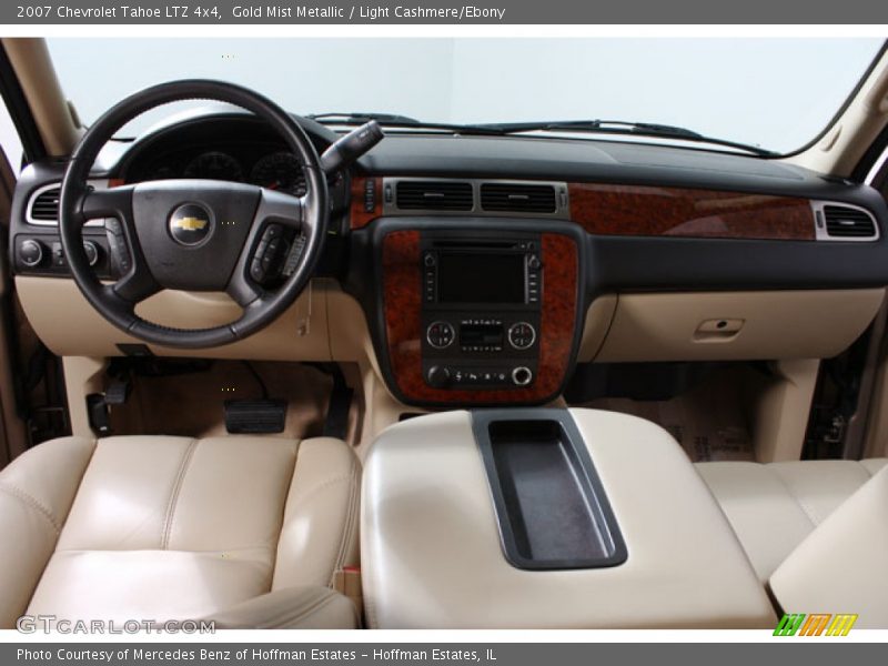 Gold Mist Metallic / Light Cashmere/Ebony 2007 Chevrolet Tahoe LTZ 4x4