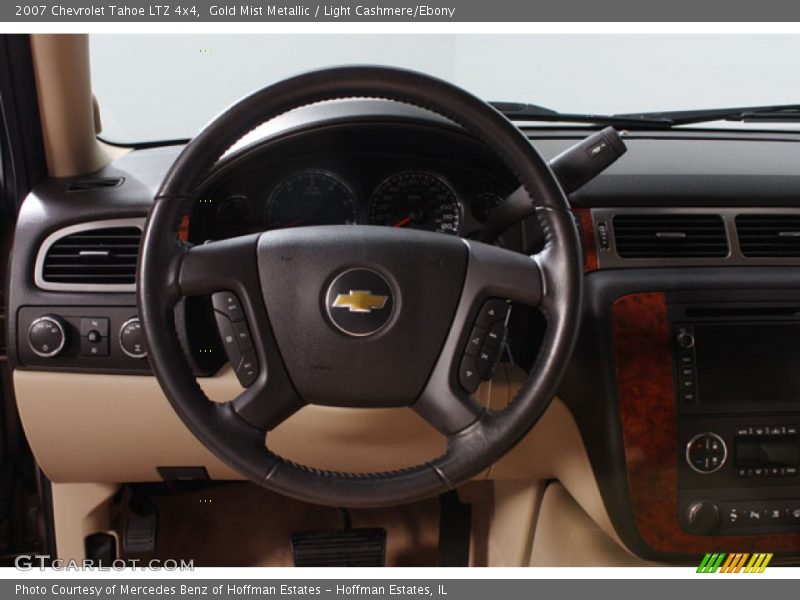 Gold Mist Metallic / Light Cashmere/Ebony 2007 Chevrolet Tahoe LTZ 4x4
