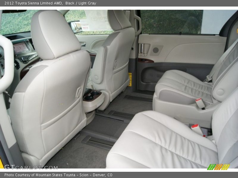  2012 Sienna Limited AWD Light Gray Interior