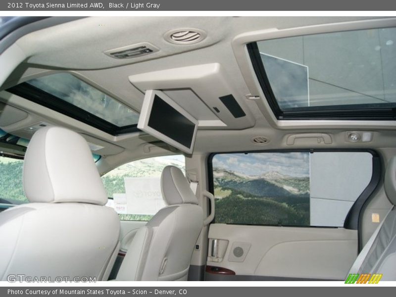  2012 Sienna Limited AWD Light Gray Interior