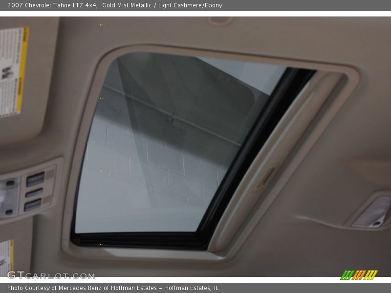 Gold Mist Metallic / Light Cashmere/Ebony 2007 Chevrolet Tahoe LTZ 4x4