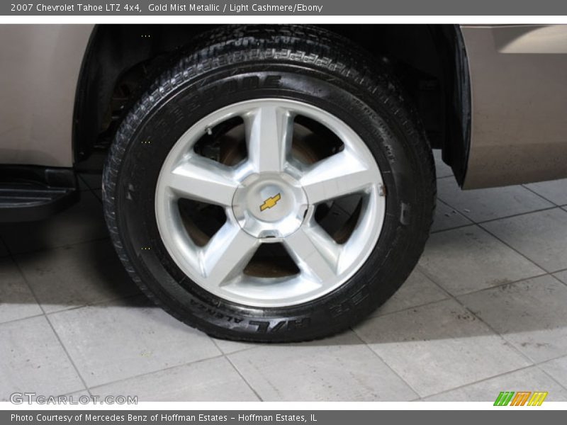 Gold Mist Metallic / Light Cashmere/Ebony 2007 Chevrolet Tahoe LTZ 4x4