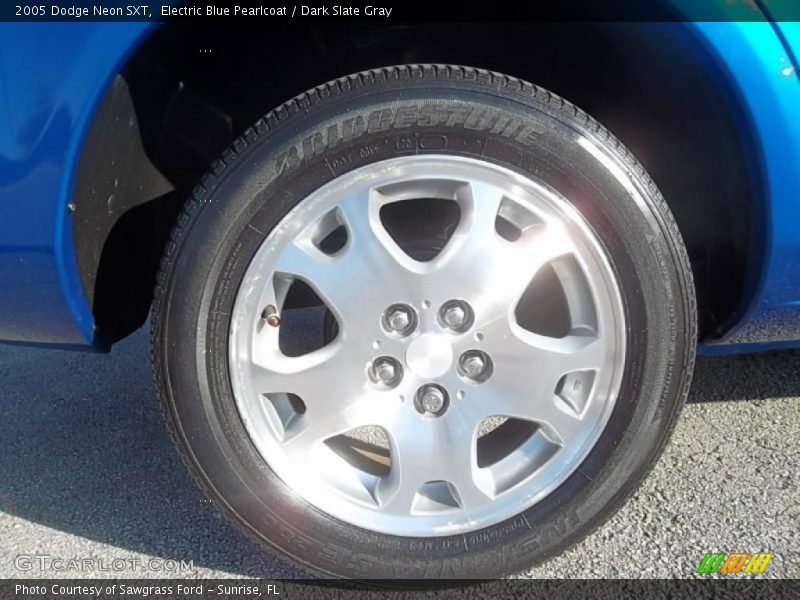 Electric Blue Pearlcoat / Dark Slate Gray 2005 Dodge Neon SXT