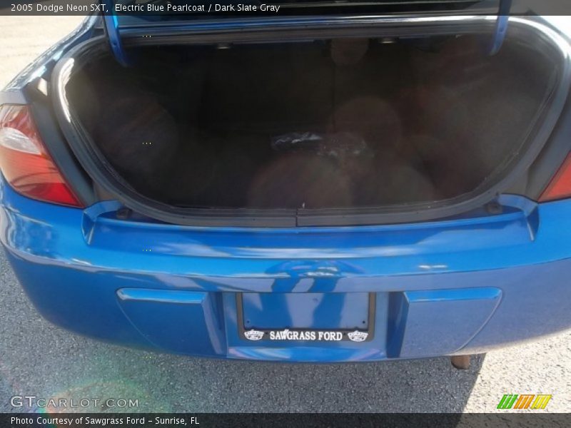 Electric Blue Pearlcoat / Dark Slate Gray 2005 Dodge Neon SXT