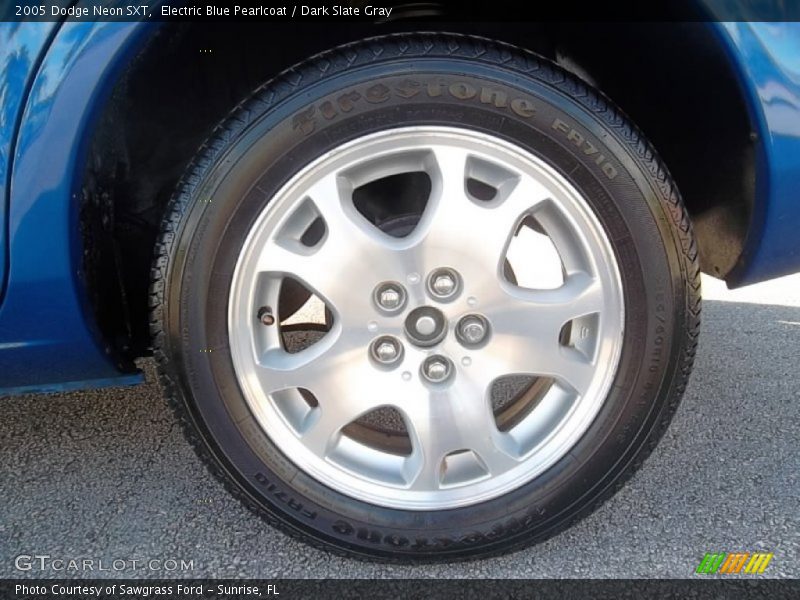 Electric Blue Pearlcoat / Dark Slate Gray 2005 Dodge Neon SXT