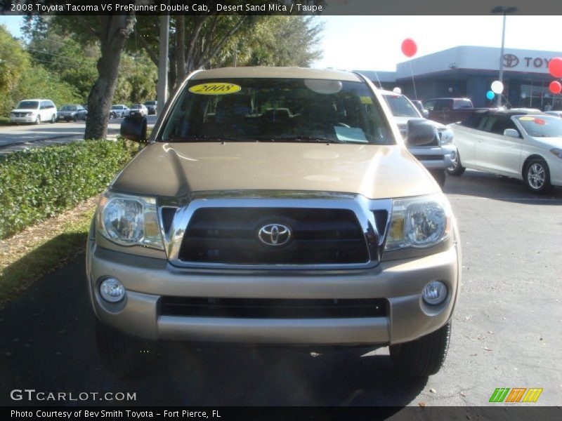 Desert Sand Mica / Taupe 2008 Toyota Tacoma V6 PreRunner Double Cab